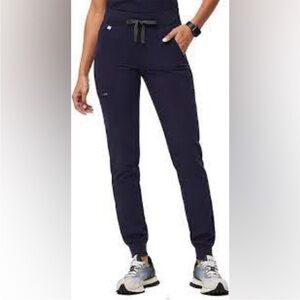 Figs navy jogger scrub pants